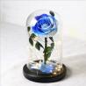 Buy cheap Best Valentines Day Gifts Multiple Colours Preserved Everlasting Real Rose Flower in Glass Dome from wholesalers