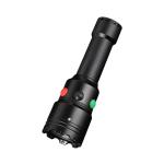 Multifunction Pocket 4h Signal Flashlight 3.7v 3 Colour Signal Torch