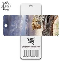 Buy cheap Promotional Plastic PP 3D Lenticular Bookmark Flip Animal UV Printing product
