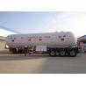 Buy cheap 54M3 3 Axle Tanker Semi Trailer LPG Transport Propane Trailer from wholesalers