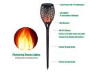 Outdoor Waterproof Garden Pathway Solar Torch Light 1500mAh Battery Type