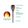 Buy cheap Outdoor Waterproof Garden Pathway Solar Torch Light 1500mAh Battery Type from wholesalers