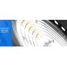 Buy cheap 6500K UFO LED High Bay Light 150 Watt 140LPW DALI PIR 1 to 10V Dimming Control from wholesalers