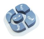 90 Shore A Silicone Numeric Keypad For Electronic Equipment