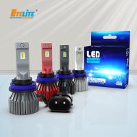 Buy cheap ROHS Fanless LED Headlight Bulb 10000Lm H11 CSP Chip Fit Toyota product