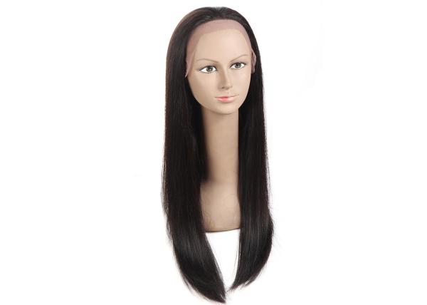 Buy cheap Silky Straight Human Hair Full Lace Wigs Natural Luster Healthy From Young Girl from wholesalers