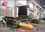Popular Stainless Steel Scrap Metal Baler , Turn - Out Stype Baling Press