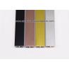 Buy cheap 6mm / 8mm Aluminium T Shape Division Bar For Furniture Trim / Decor from wholesalers