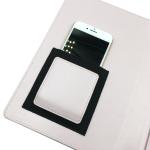 B5 PU Leather Business Pink Hardcover Notebook 4C Buckle Closure With Notepad