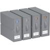 Buy cheap Sheet Organizers And Storage, 4-Pack, Queen/King Size (Grey), Bed Sheet Organizer, Fabric Storage Bins For Bed Sheets, from wholesalers