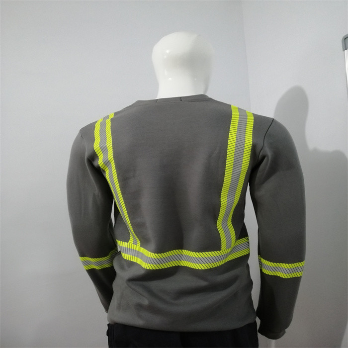 Cotton Fleece Fabric Flame Resistant Workwear 11oz HRC2 ARC Level