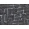 Buy cheap 36 " X 36 " Stone Look Wall Tiles , Black Stone Look Floor Tile Hotel Building Materials from wholesalers