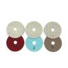 Buy cheap 4 inch 3 Steps Concrete Polishing Tools Abrasive Pad 3mm Resin Thickness from wholesalers