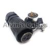 Buy cheap High Performance Industrial Power Connectors , Led Cable Connectors Bayonet Coupling from wholesalers