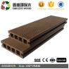 Buy cheap Brown 100 X 25mm Natural Wood Grain Wpc Decking Floor Grey Hollow Composite Decking from wholesalers