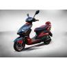 Buy cheap Front Disc Brake Electric Motorcycle Scooter , Electric Ride On Scooter 45km / H Max Speed from wholesalers