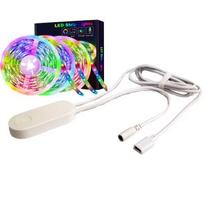 Wholesale DC 12V RGB LED Light Strip Indoor Outdoor LED Strip With Blutooth WiFi Controller from china suppliers