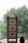 Living Room Wood Kumiko Craft Kumiko Wooden Lamp Simple Patterns