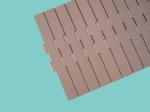 Low Friction Flat Top Slat Top Chains for Industrial Use