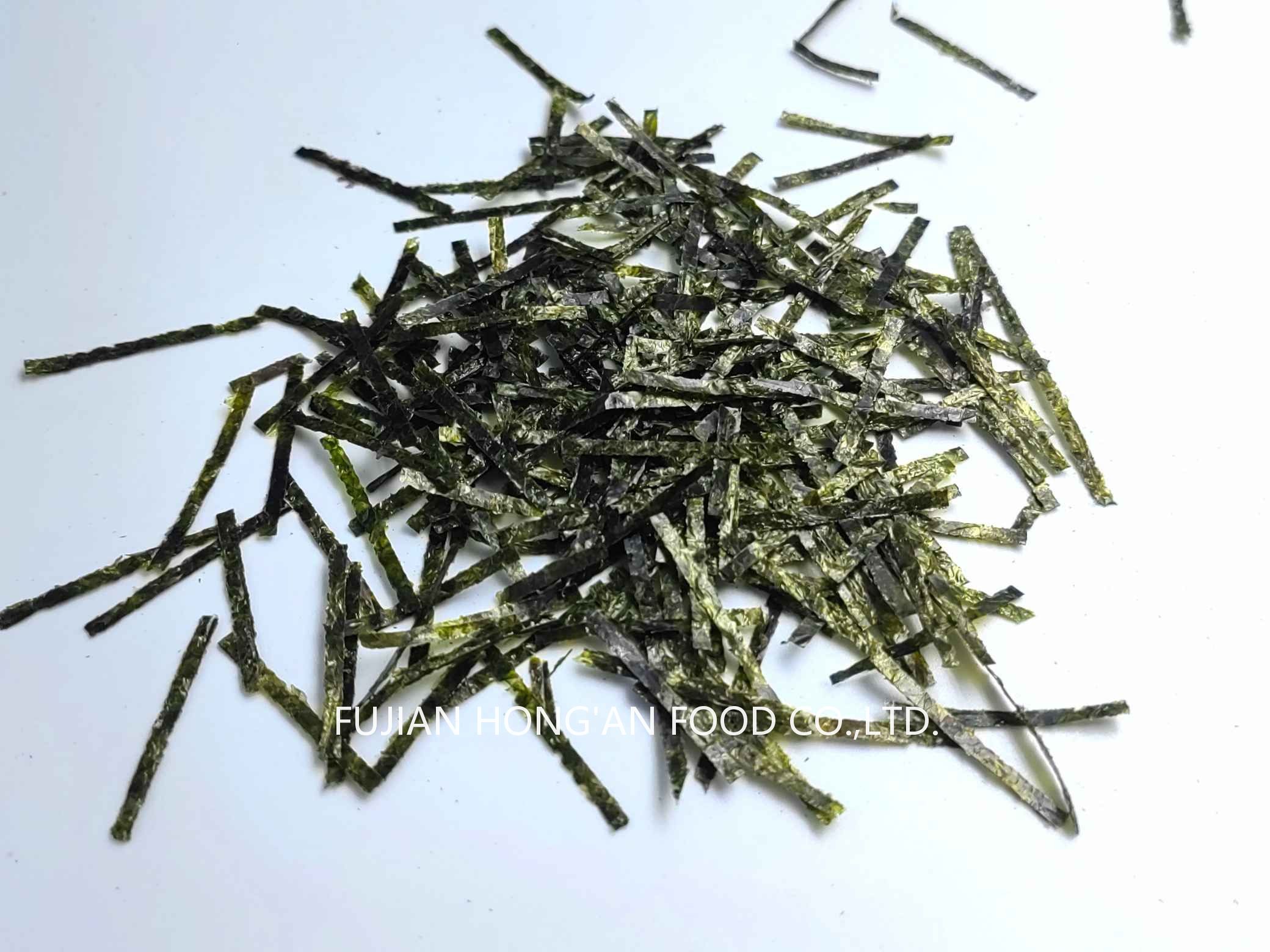Premium Crispy Roasted Nori Dried Sea Vegetable Seasoning Grilled Powder Dark Green Sprinkle for Umami Flavor