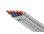 ECHU 5 Core flat elevator cable, CCC & CE certificated traveling Cable