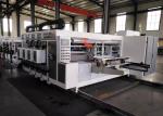 Lead Edge Feeder Corrugated Carton Flexo Printer Slotter Machine / Carton Box