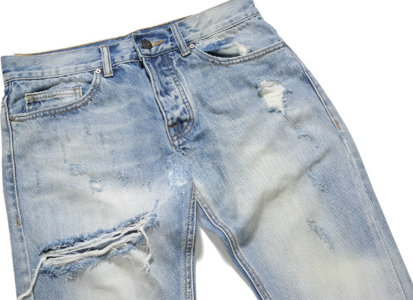 Spandex Cotton Street Ripped Skinny Pants Plus Size Denim Carrot Jeans