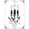 Buy cheap PHOENIX STAR 19" Showerhead Perc Freezable Coil Beaker Glass Bong from wholesalers