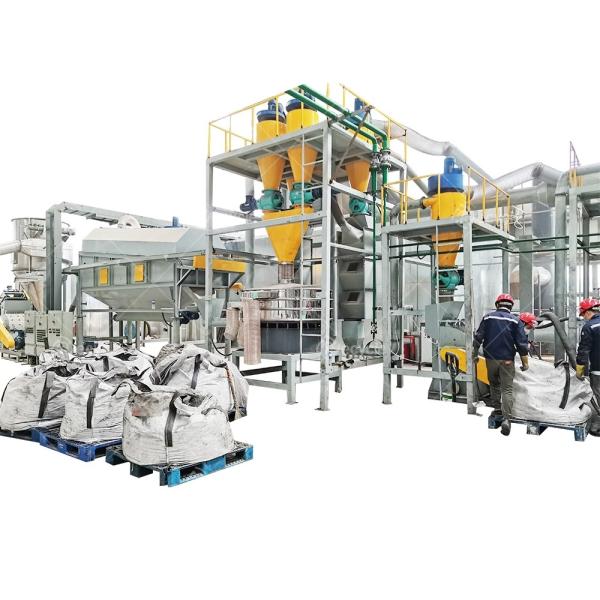 Fully Automated Waste Car Lead Acid Battery Recycling Plant For Lithium Ion