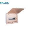 Buy cheap Flush Mount Golden Color MCB Switch Board , Circuit Breaker Panel Board from wholesalers
