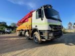 2012 Putzmeister 46m Truck Mounted Pump Used Concrete Boom Pump with After-sales