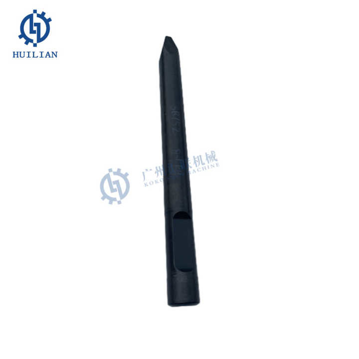 SB152 Excavator Blunt Wedge Point Jack Hammer Moil Rock Breaker Chisel Hydraulic Point Rock Breaker Excavator Chisel