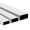 Buy cheap Industrial Aluminum Extrusion Square Tube Profiles Custom Length from wholesalers