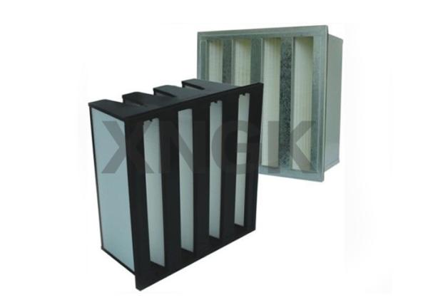Buy cheap V Cell High Volume HEPA Filter Pharmaceutical Industry 600 Pa Final Pressure Drop from wholesalers