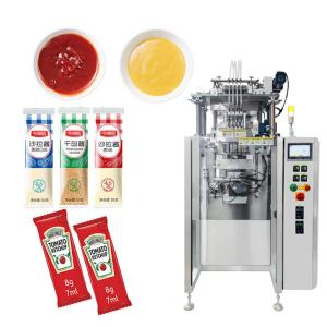 China Liquid Filling and Packaging Machines Form Fill and Seal Packaging Vertical Pouch Packing Machine on sale