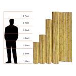 200x100 Decorative Bamboo Fence