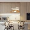 Buy cheap Nordic Wabi Sabi Led Pendant Lights For Living Room Home Decoration Rattan Bedroom Chandelier(WH-AP-587) from wholesalers