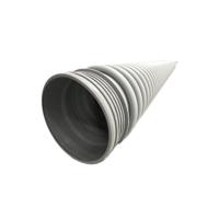 Buy cheap DN1000mm SN12.5 Double Wall Perforated Drain Pipe , HDPE Corrugated Plastic Pipe product
