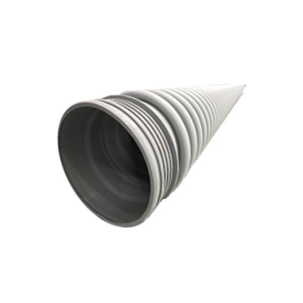 Buy cheap DN1000mm SN12.5 Double Wall Perforated Drain Pipe , HDPE Corrugated Plastic Pipe from wholesalers