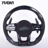 Buy cheap LED Carbon Fiber Leather Mercedes Benz Steering Wheel With LED Display from wholesalers