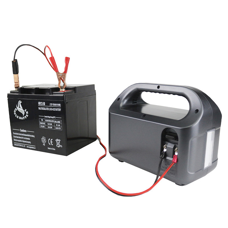 12V 30Ah Portable Solar Generator Power Bank For Emergency Power Solution