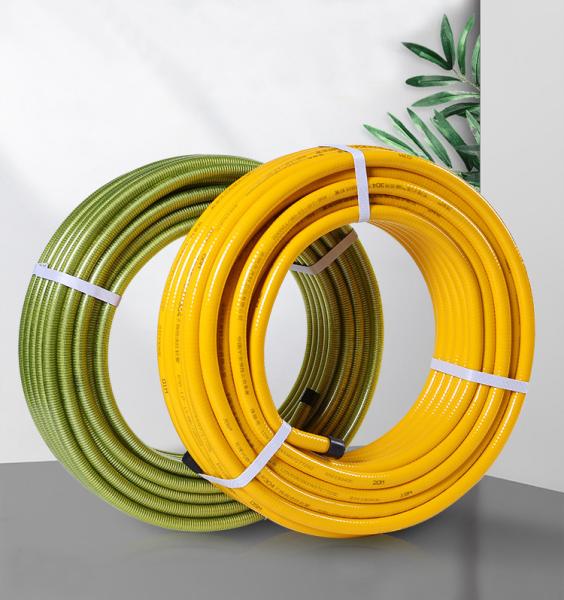 Buy cheap OD 18.5mm Domestic Gas Pipe , oEM Stainless Steel Corrugated Flexible Pipe from wholesalers
