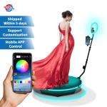 Automatic 360 Spin Photo Booth Vogue Social Selfie Station Vending Machine