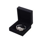 Custom Logo Color Wood Jewelry Box For Rings Bracelets Displaying Packaging