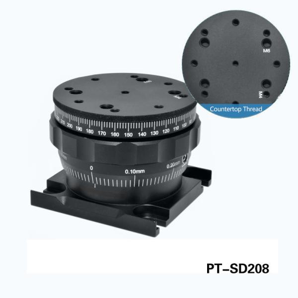 Buy cheap 360 Degree Manual Rotary Stage 26mm Vertical Adjustment from wholesalers