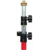 Buy cheap Tangent Screw Clamping 2.6m Survey Prism Pole from wholesalers