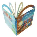 Handled Custom Printed Booklets / Paper Story Book Film Lamination Surface
