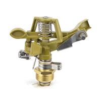 Buy cheap 3/4 Inch Watering Impact Sprinkler Zinc Alloy Material 0-360 Gear Drive Garden product