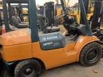 Original Color Second Hand Forklifts , Used Toyota 3 Ton Forklift 5m Mast