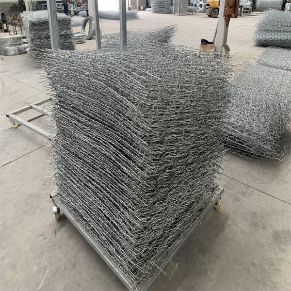 Buy cheap 2.0mm-4.0mm Wire Fence Gabion Basket Iron Gabion Rock Cage Anticorrosion from wholesalers